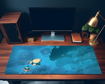 Snorlax Mouse Pad | Pokemon Gaming Desk Mat