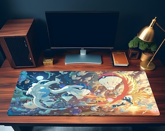 Pokemon Mouse Pad | XL Gaming Anime Desk Mat