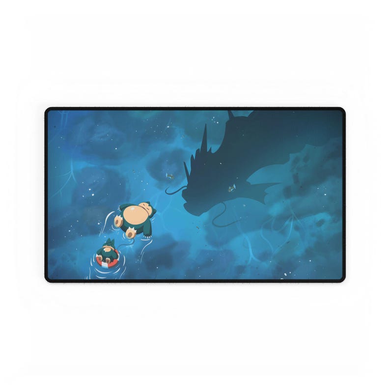 Snorlax Mouse Pad | Pokemon Gaming Desk Mat image 4