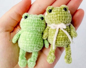 Frog Amigurumi Crochet Pattern | Beginner Friendly Plush Toy (PDF Pattern)