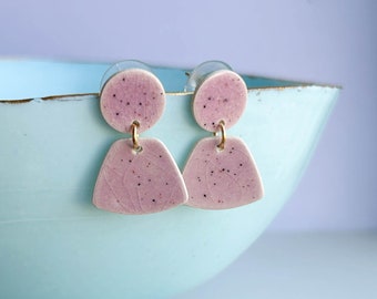 Ceramic Statement Earrings *SPICY LILAC* - Spring/Summer 2024 - Gifts for Her