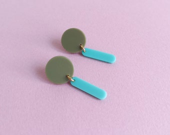 Small statement earrings - *DOT_DASH* - 3 models - NEW YEAR COLLECTION 2023- gifts for her