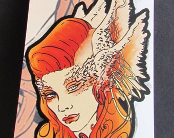 Valkyrie bookmark 2x8 inches