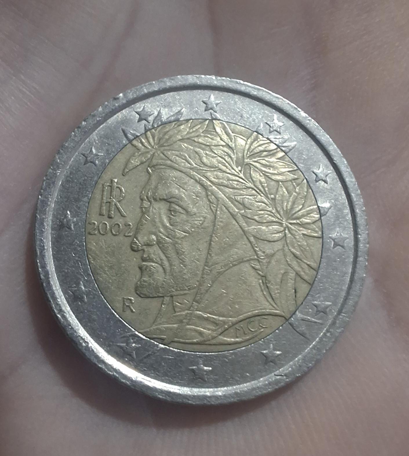 2 Euro Coin 2002 Italy - Etsy