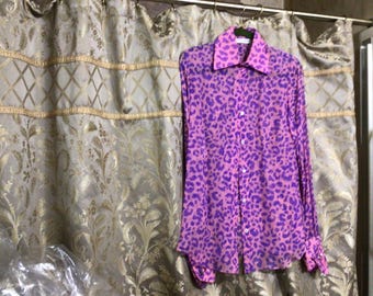 Dolce Gabbana blus med manschettknappar 44