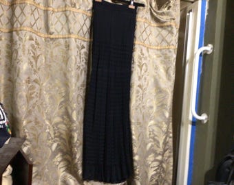 Alaia svart stickad kjol xs