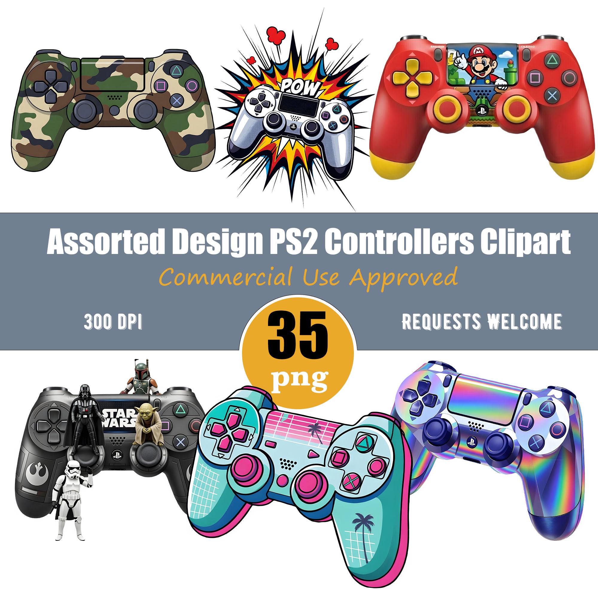 Ps2 Controller Blueprint