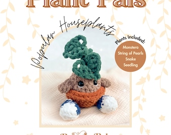 Plantes amies : Modèles de crochet pour plantes d'intérieur populaires