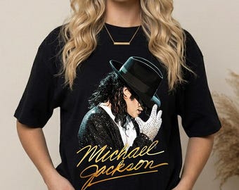 Michael Jackson Inspired PNG, King of Pop Design, Music Legend Silhouette, Retro Vintage Graphic, Sublimation Print, Digital Download