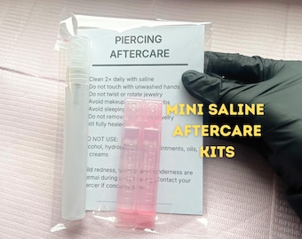 Kits de inicio para el cuidado posterior de perforaciones para estudios / Suministros profesionales de perforación al por mayor