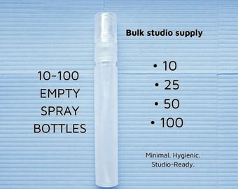 Botellas de spray vacías de 10 ml para el cuidado posterior de las perforaciones, Bulk Studio Supply