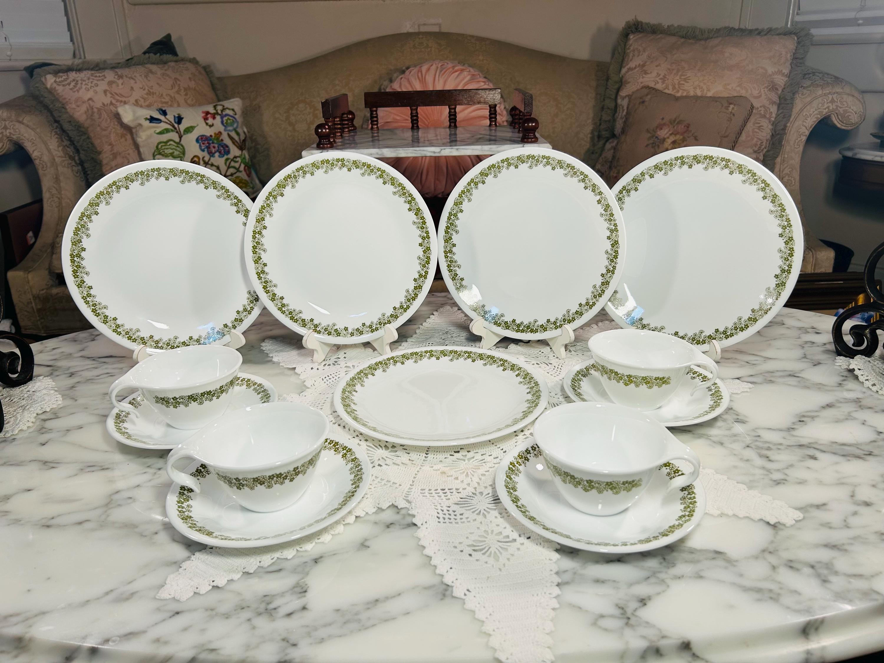 Vintage Corelle Dinnerware Set - Etsy