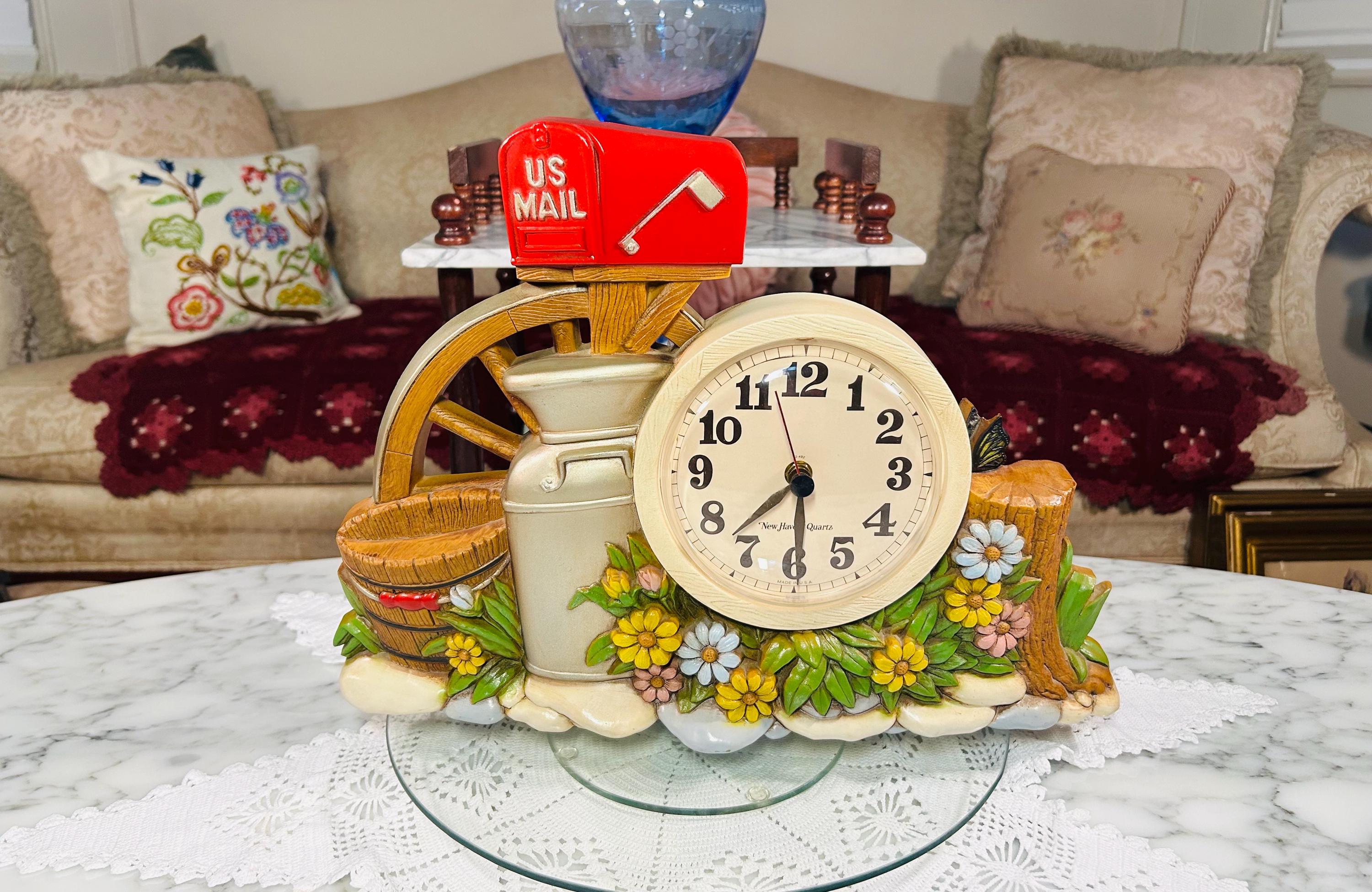 Vintage Burwood Wall Clock - Etsy