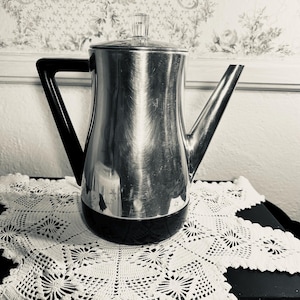 Vintage West Bend Aluminum Percolator - 8 Cup Electric Coffee Pot