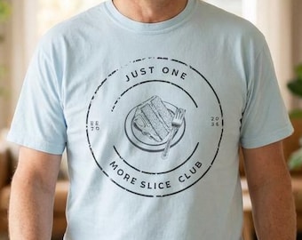 Nur noch eine Scheibe Club T-Shirt | Vintage Tortenstück Graphisch