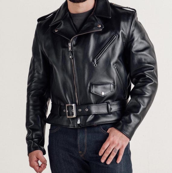 Shinki Hikaku Horsehide Delivery Jacket – 1950s Style, Japanese