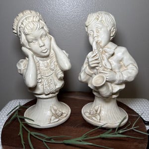 Victorian Bust Girl Plaster - Etsy