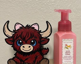 Söt och utbytbar tvålhållare från Highland Cow