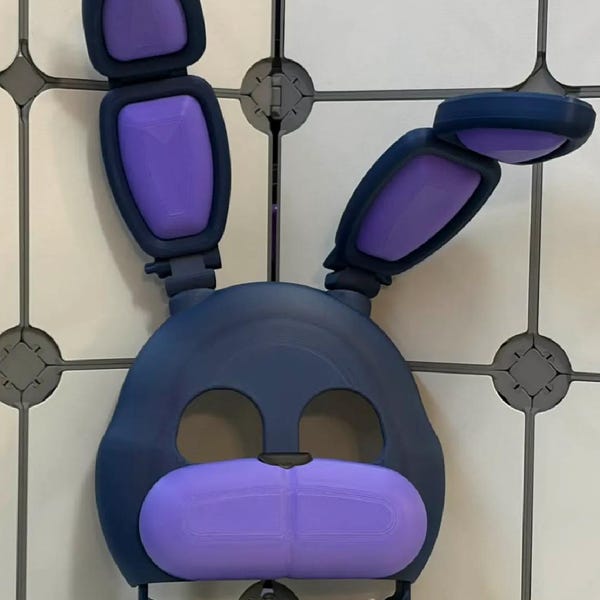 Spring Bonnie Mask Back Spring Bonnie Mask - Etsy