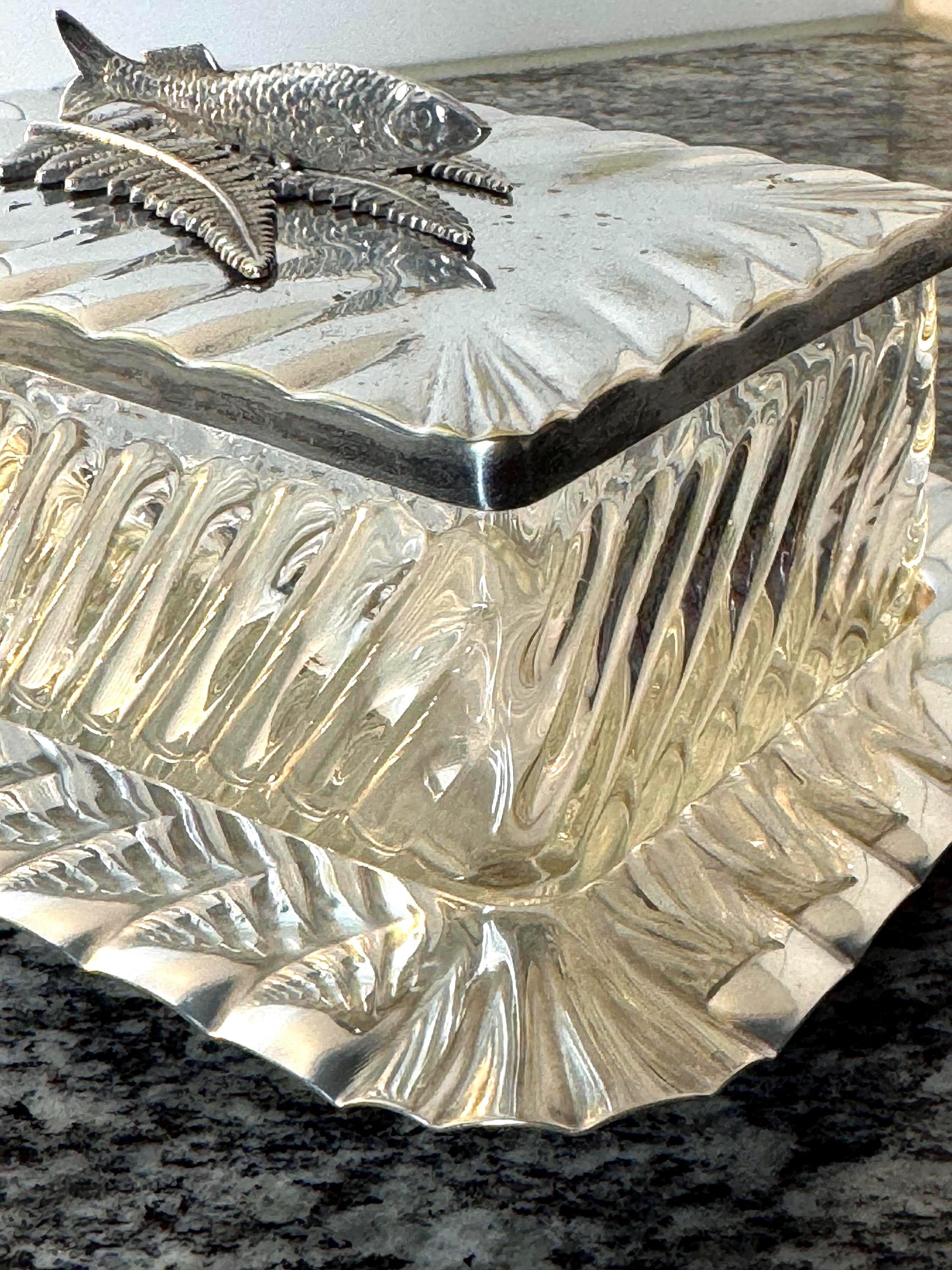 Victorian Silver Sardine Box - Etsy