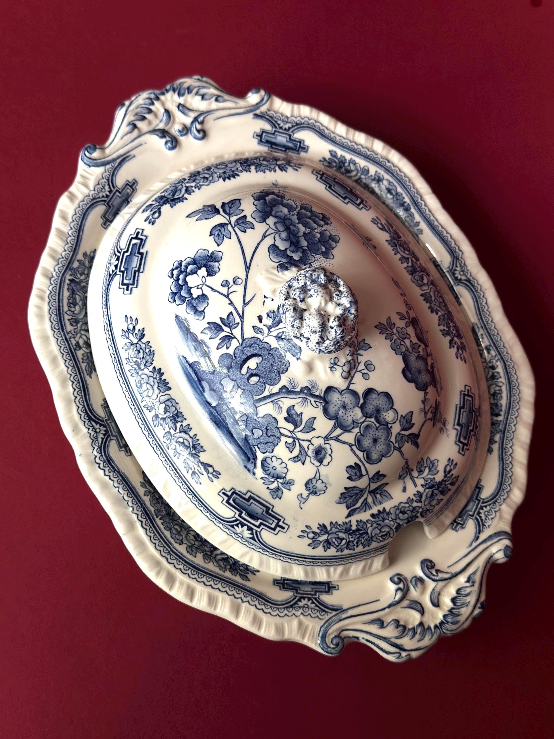 Masons blue manchu - Etsy 日本