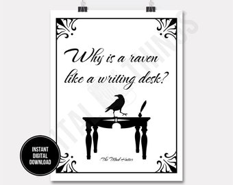 Alice In Wonderland We Re All Mad Here Cheshire Cat Etsy