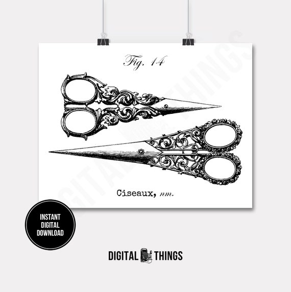 Scissors in sales french