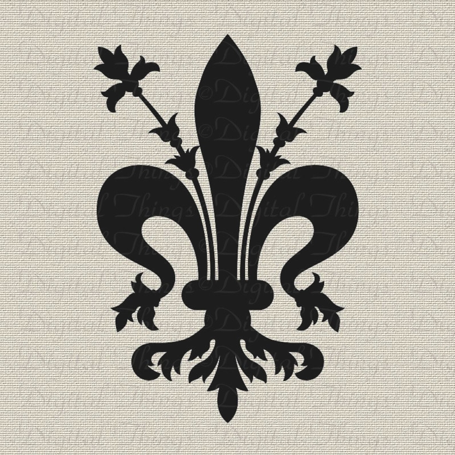 Fleur De Lis French Symbol French Decor Wall Decor Art Etsy