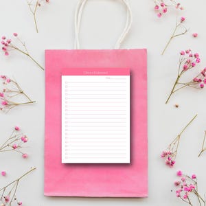 Personalized to Do List Notepad, Custom Notepad Planner, Personalized ...