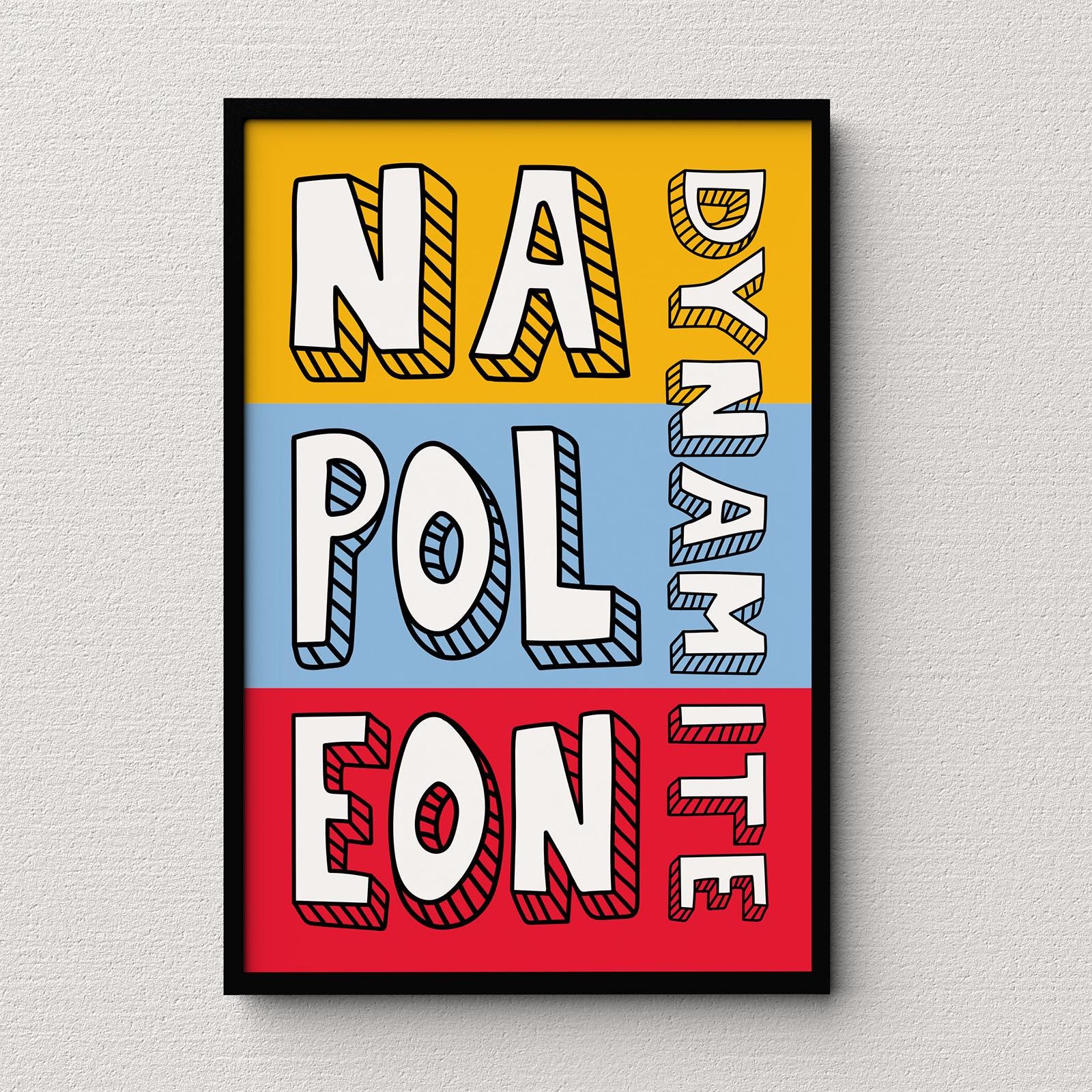 Napolean Doodle Napoleon Dynamite Doodle Poster | Minimalist Movie Wall Art | Cult Film ...