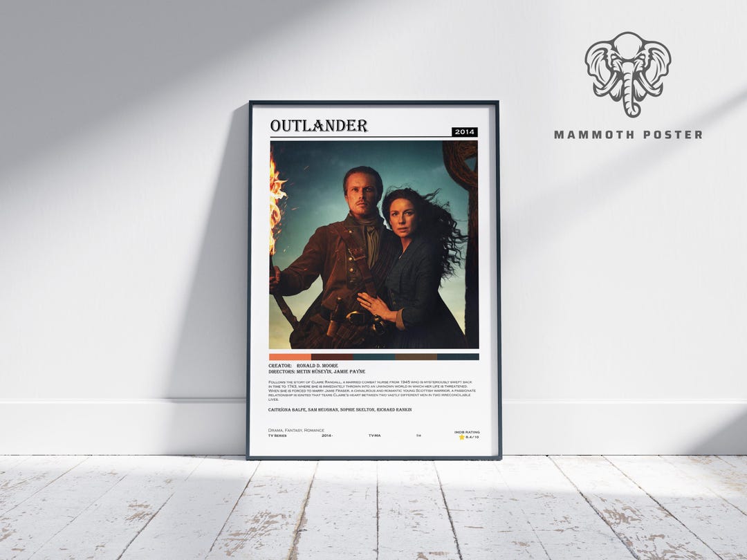 Outlander TV Series Poster, Custom Wall Art Print - Etsy