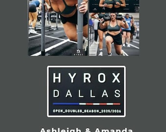 HYROX Finisher Frame | Multiple Photo Display | Final Rep Co | Digital Download