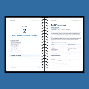 Construction Safety Manual Template for Contractors OSHA Compliant Program Editable Workplace Hazard Prevention Plan image 5