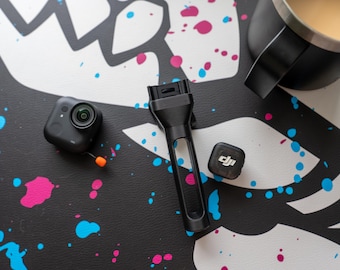 Adaptador de mano DJI Mic 3 / Accesorio de mango para micrófono inalámbrico / Actualización para creadores y entrevistas