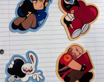 Poker Night at The Inventory Stickers (3in)