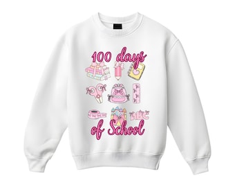 100 Days of School PNG Digital PNG