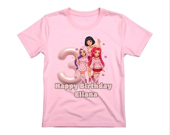 Happy Birthday Huntrix Personalize Digital PNG