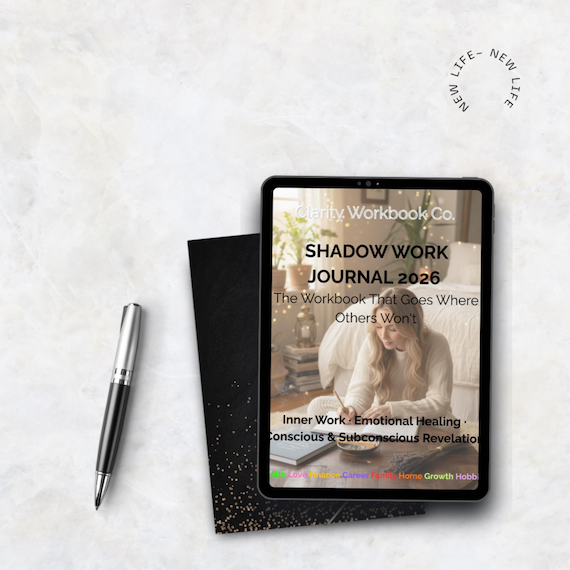 Shadow Work Journal Printable 2026 | Inner Work Workbook PDF | Healing Journal | Women's Wellness Planner | Spiritual Growth