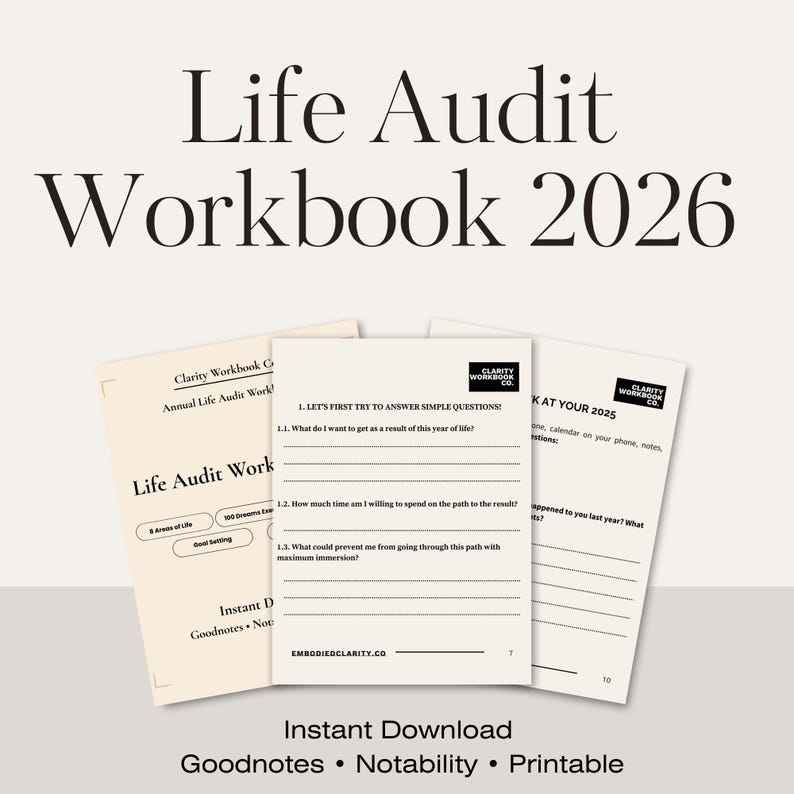 Wheel of life self reflection journal personal development workbook PDF