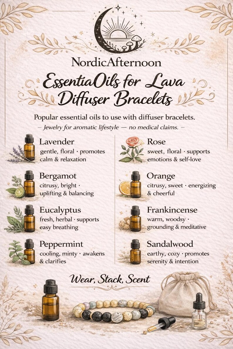 Pulseira difusora de aromas com contas, pingente de cavalo de fogo e cruz, pulseira de aromaterapia com pedra vulcânica, cristais de sal do Himalaia, presente de incentivo. imagem 15