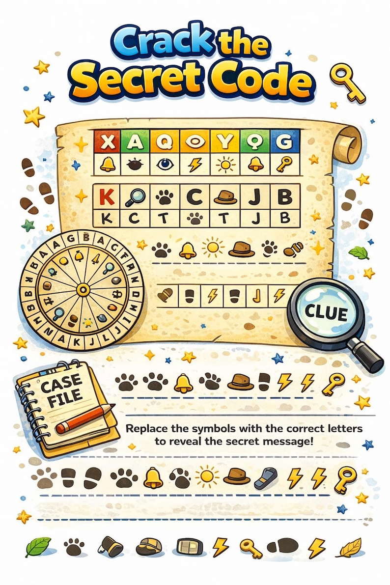 Kids Detective Activity Book Printable PDF | Mystery Puzzles, Hidden ...