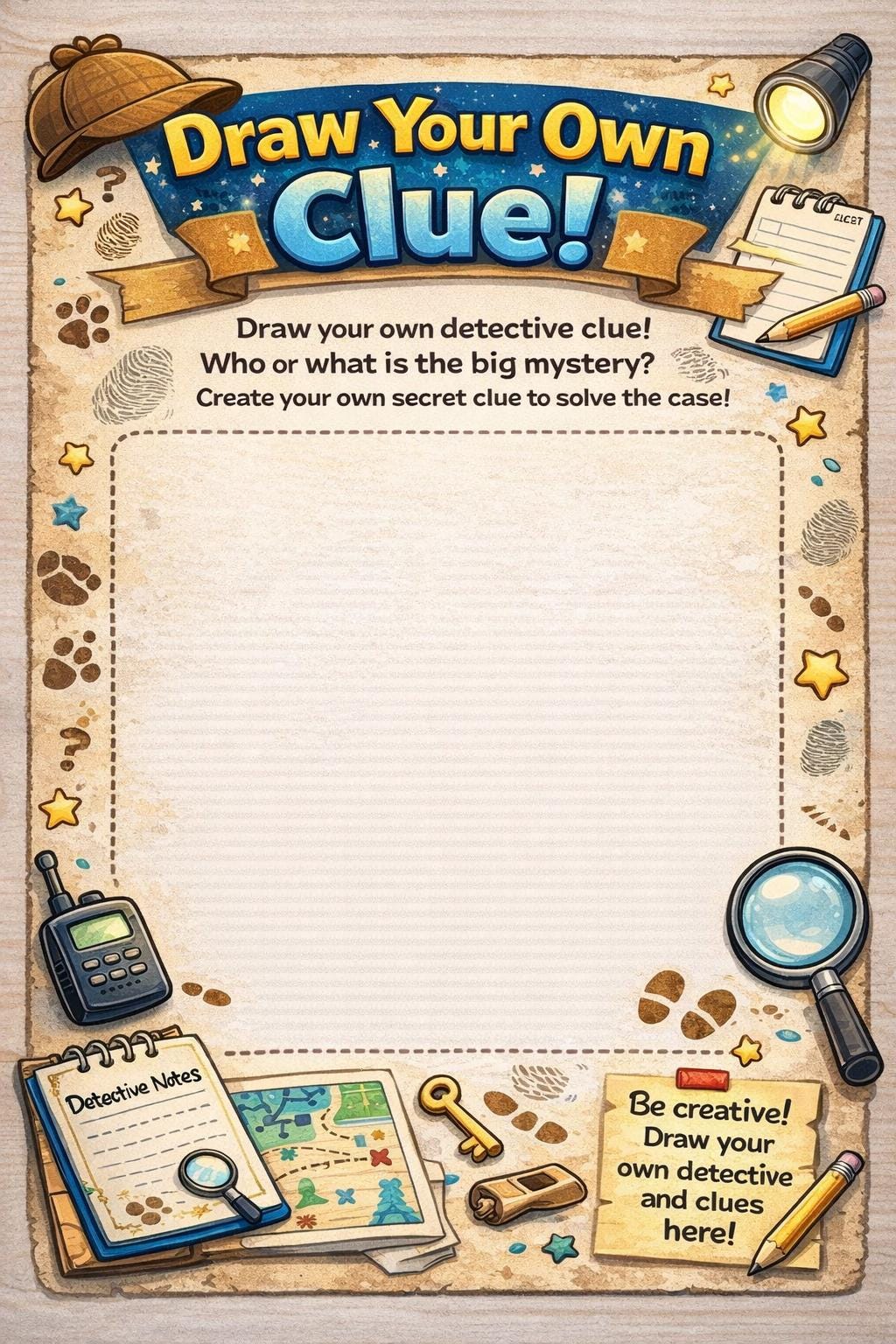 Kids Detective Activity Book Printable PDF | Mystery Puzzles, Hidden