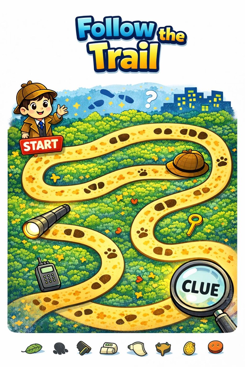 Kids Detective Activity Book Printable PDF | Mystery Puzzles, Hidden