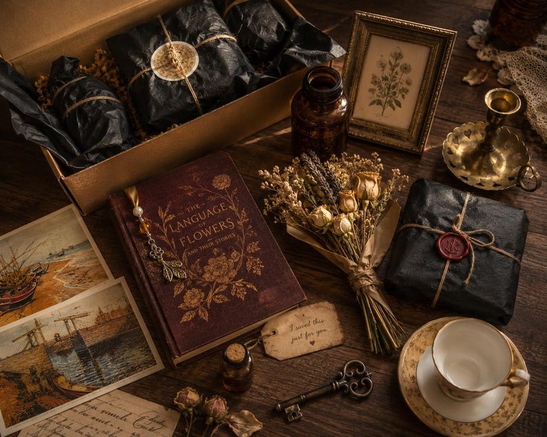 Personalized Thrifted Mystery Box | Curated Vintage Decor, Books, Curiosities, Cottagecore & Dark Academia