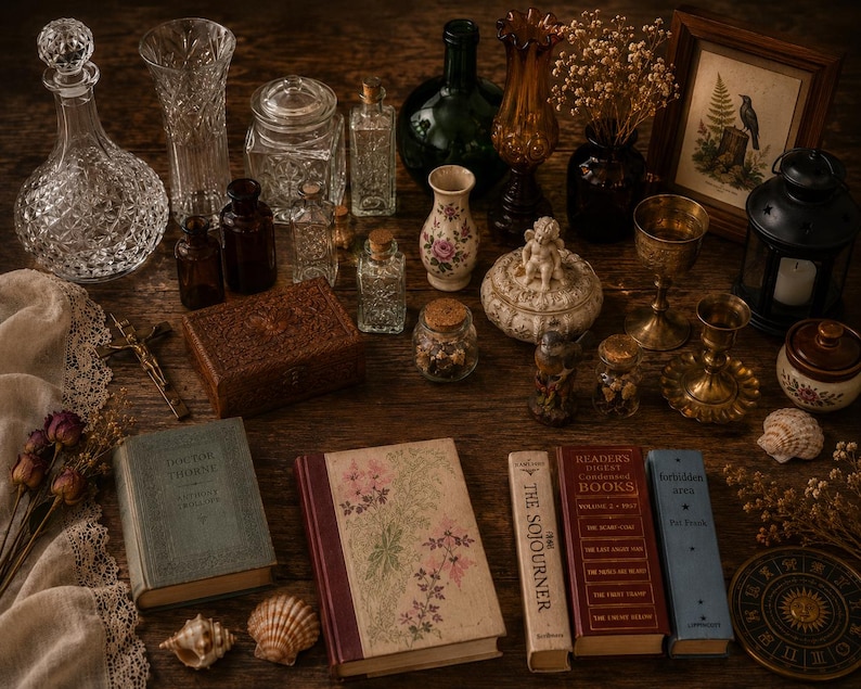 Personalized Thrifted Mystery Box | Curated Vintage Decor, Books, Curiosities, Cottagecore & Dark Academia
