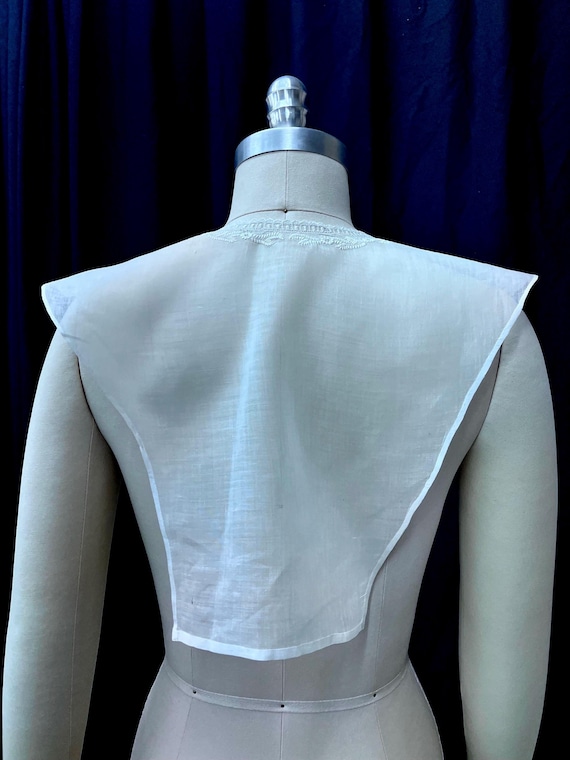 Whitework Embroidered Collar - image 5