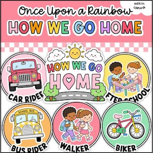 Jak wracamy do domu - Tabela zwolnień - Motyw "Once Upon a Rainbow"