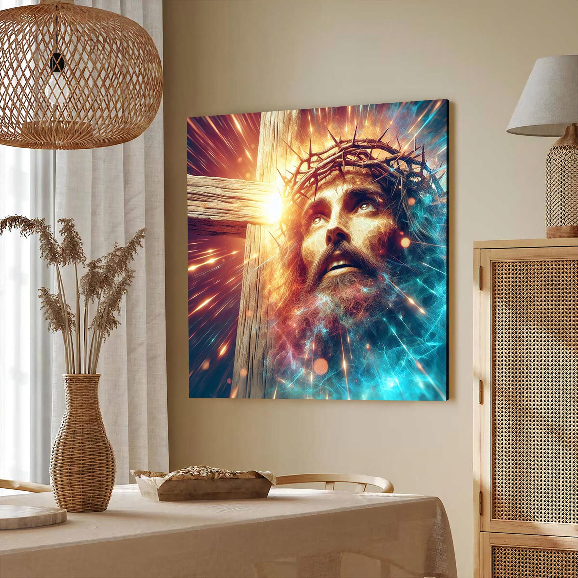 Jesus Christ Crown of Thorns Poster Canvas Print Home Decor Wall Art - Etsy