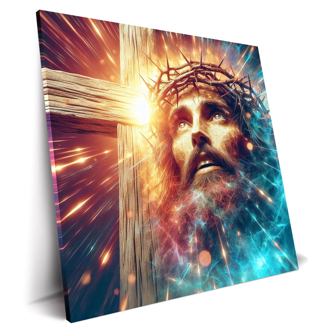 Jesus Christ Crown of Thorns Poster Canvas Print Home Decor Wall Art - Etsy