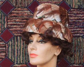 Vintage Velvet Petal Hat